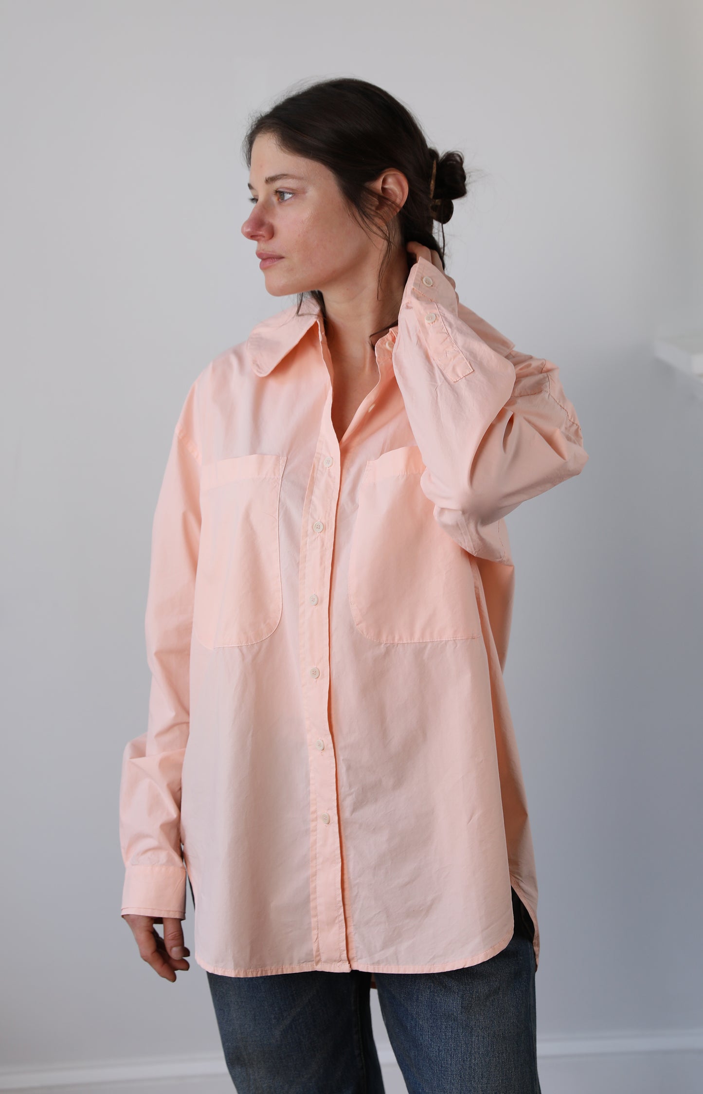 Conch Pink Hollis Oversized Shirt