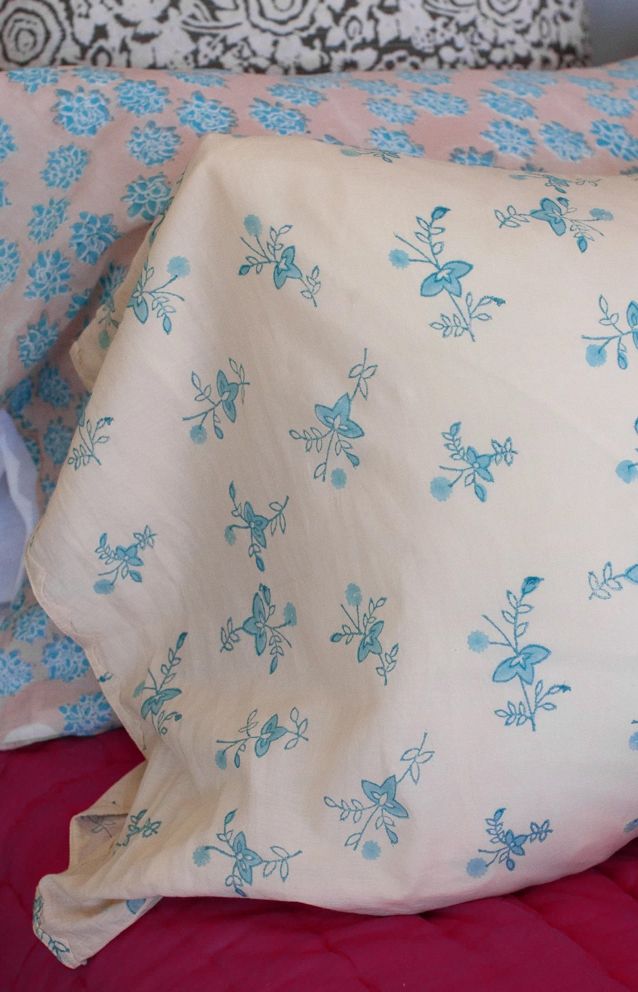 Antique Floral Pillowcases