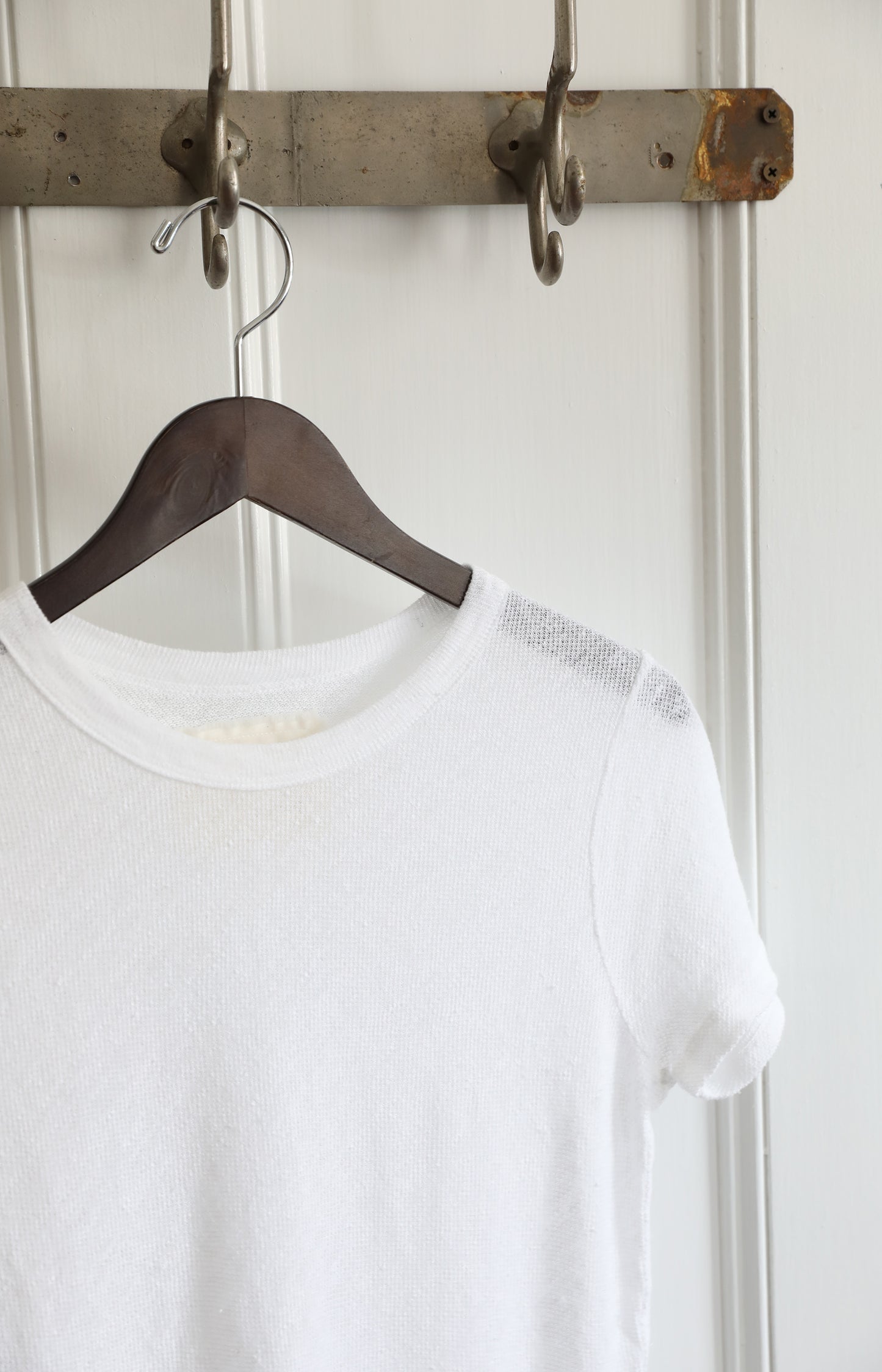 White Hemp Crew Tee