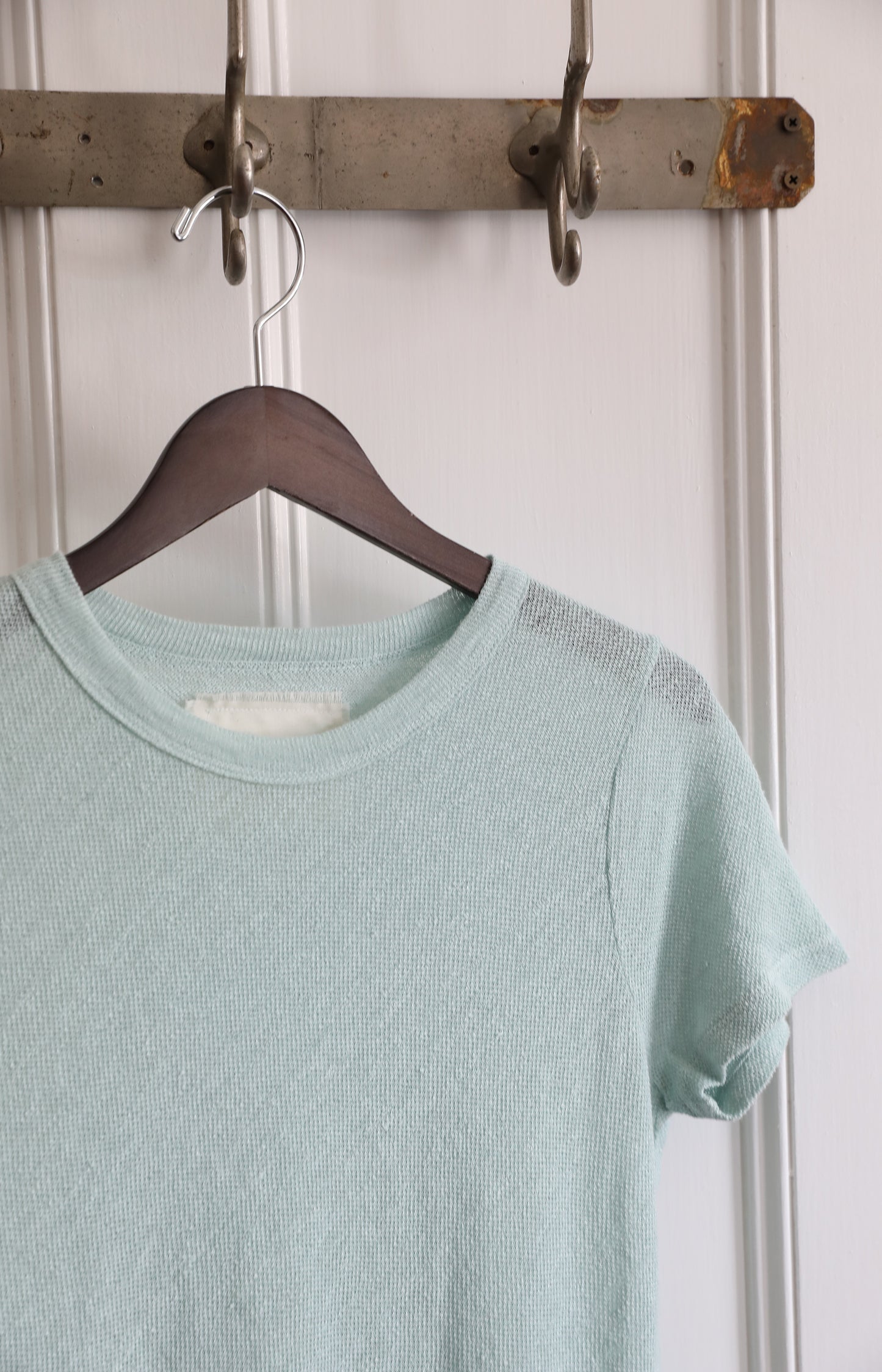 Aqua Hemp Crew Tee