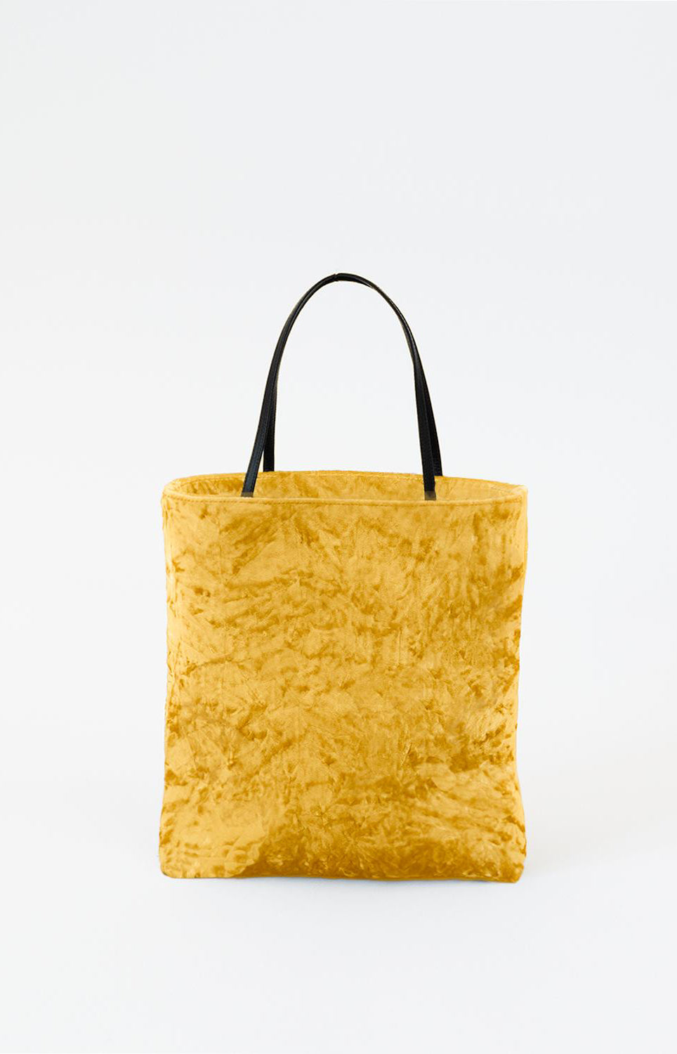 Honey Crushed Velvet Thea Bag