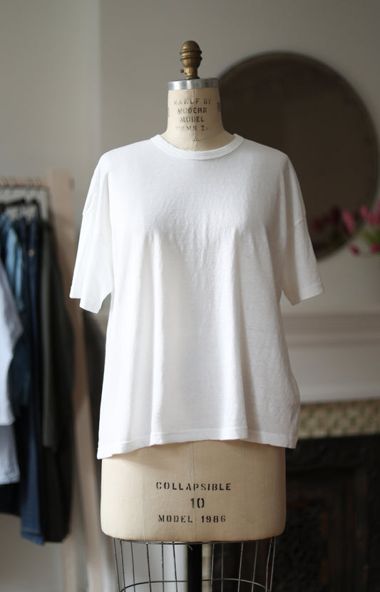 White Short Sleeve Tee