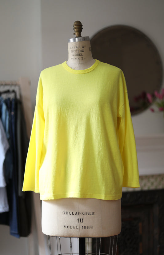 Yellow Long Sleeve Tee