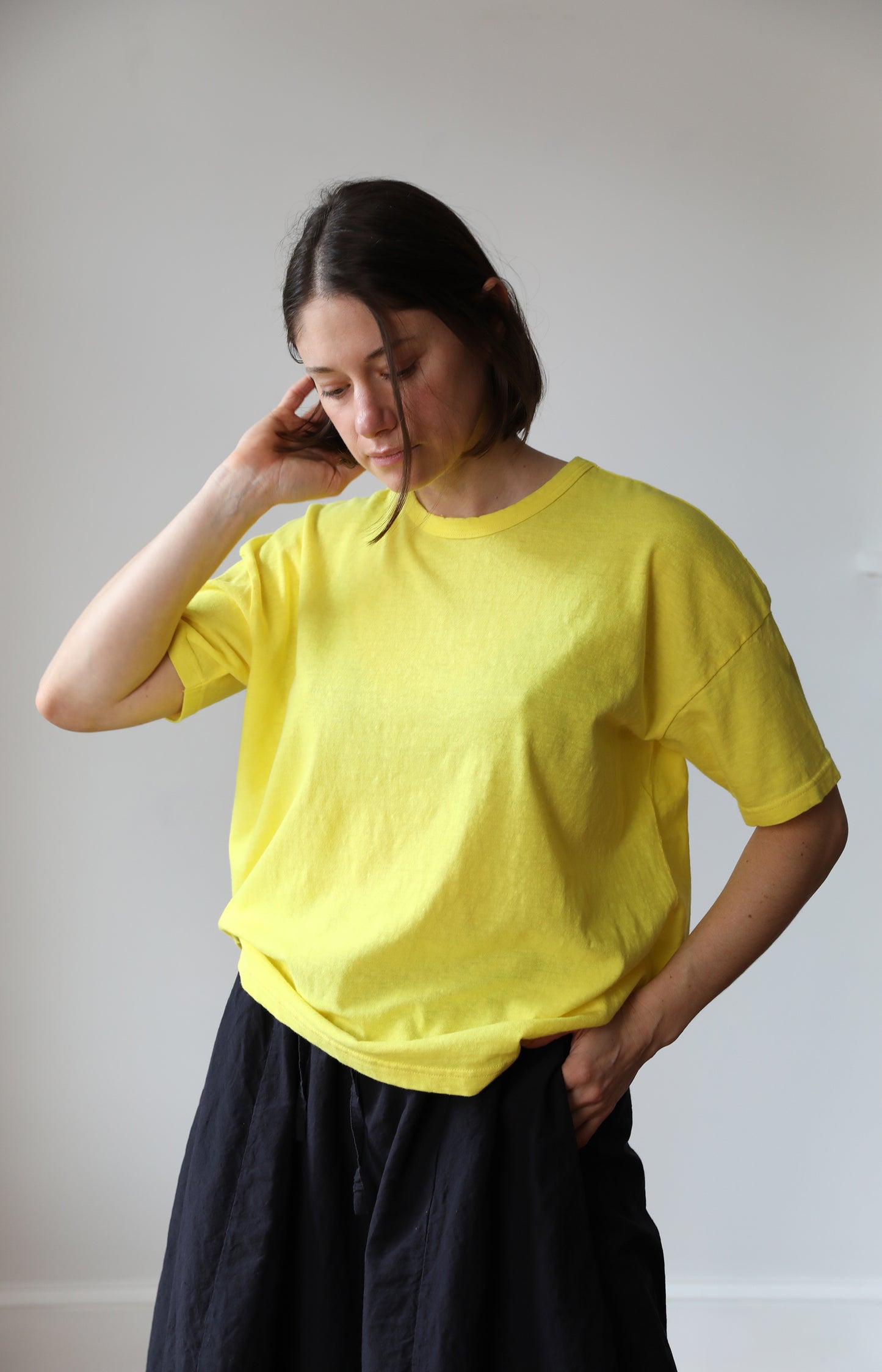 Yellow Short Sleeve Tee