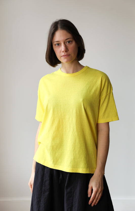 Yellow Short Sleeve Tee