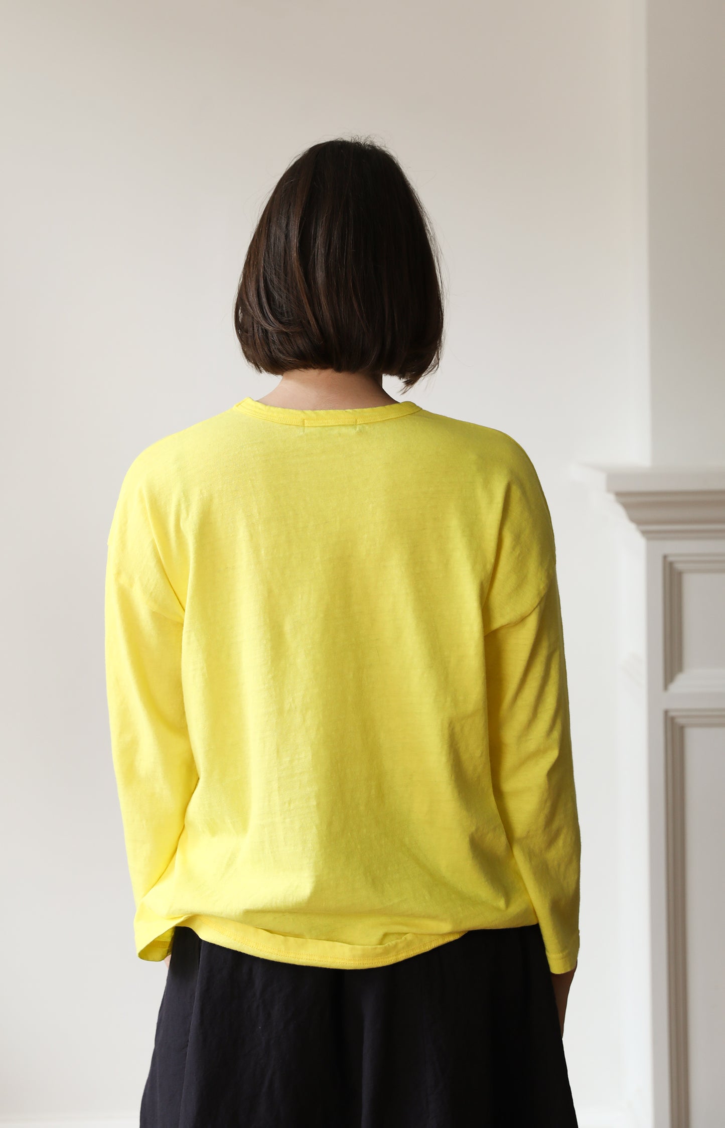 Yellow Long Sleeve Tee