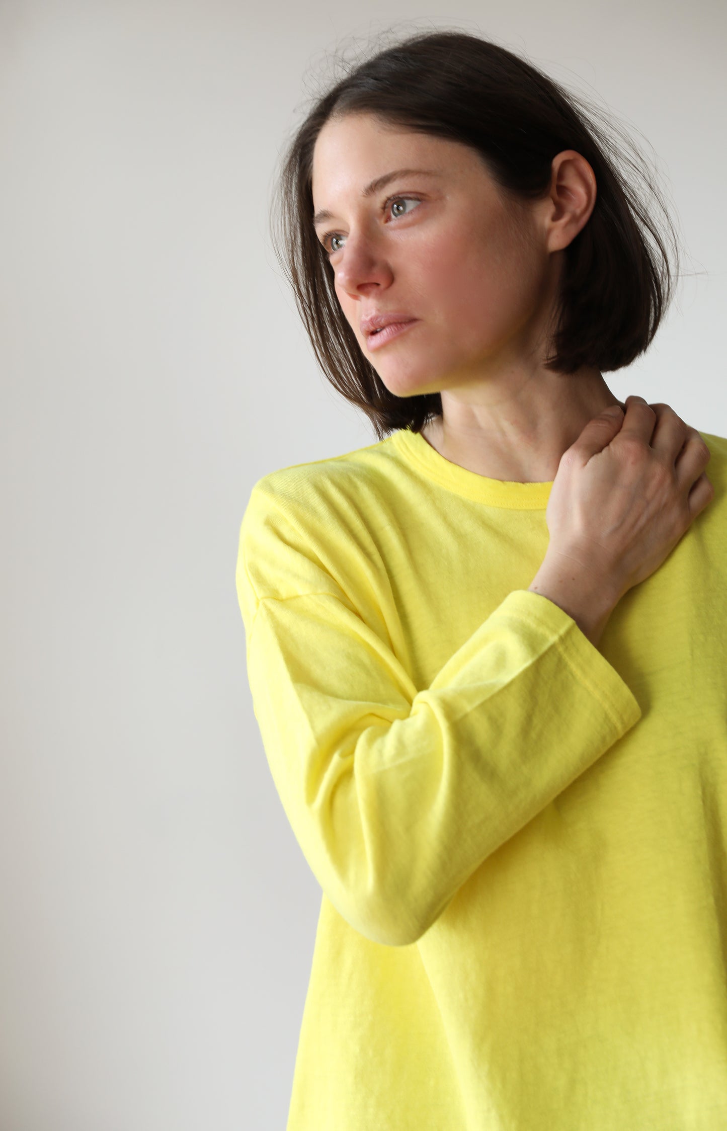 Yellow Long Sleeve Tee