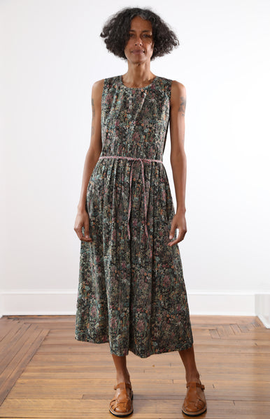 Black Cotton Liberty Dress – Alder & Co