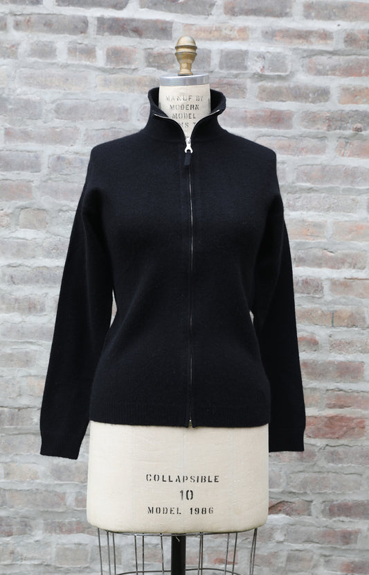 Black Perlman Zip Up
