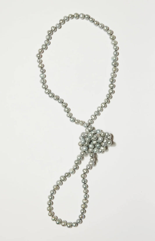 Grey Pearl Necklace