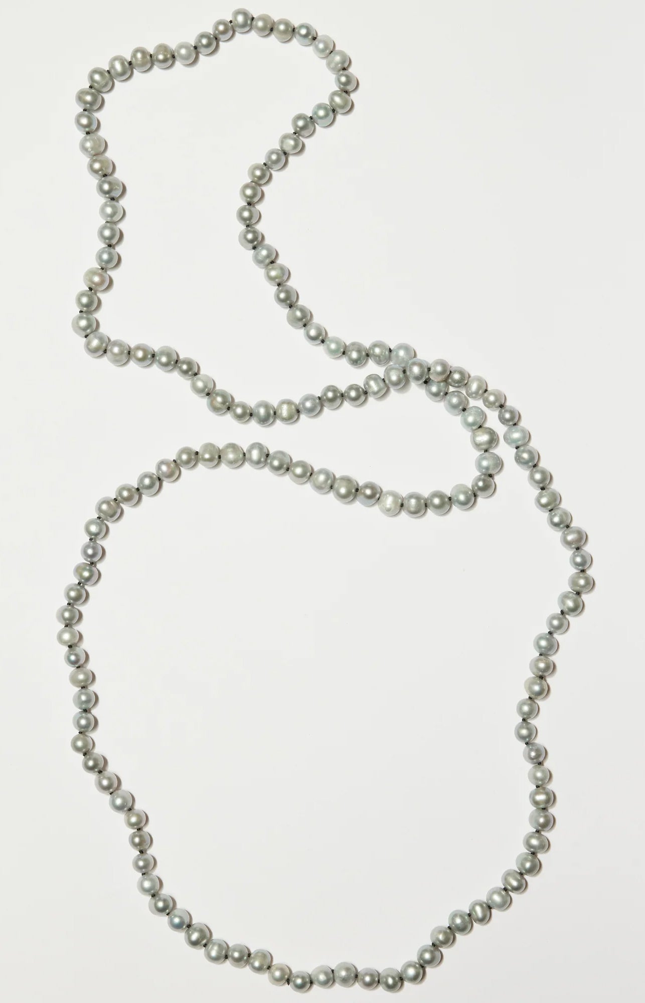 Grey Pearl Necklace