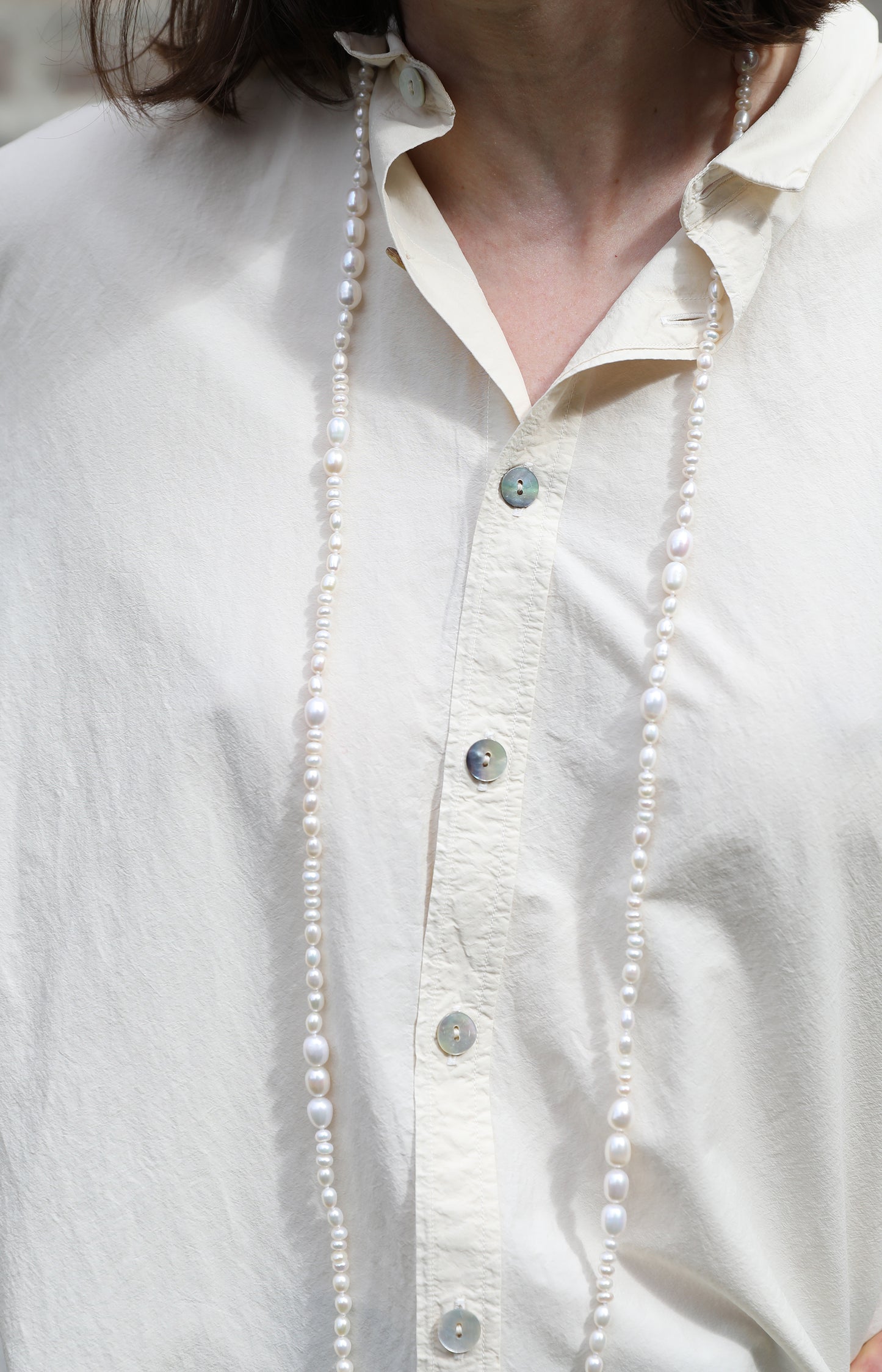 White Pearl Necklace