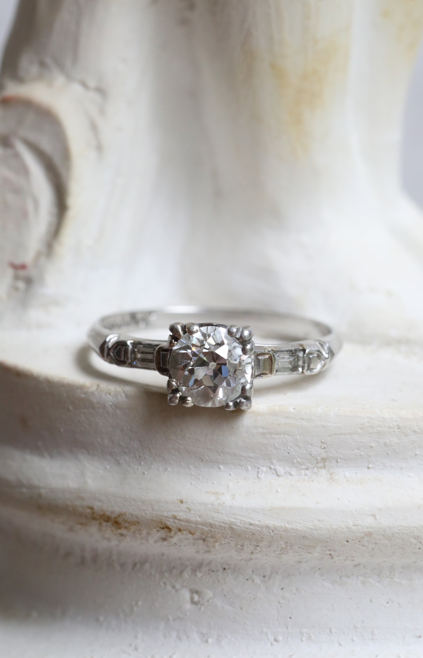 Art Deco Diamond Ring Set
