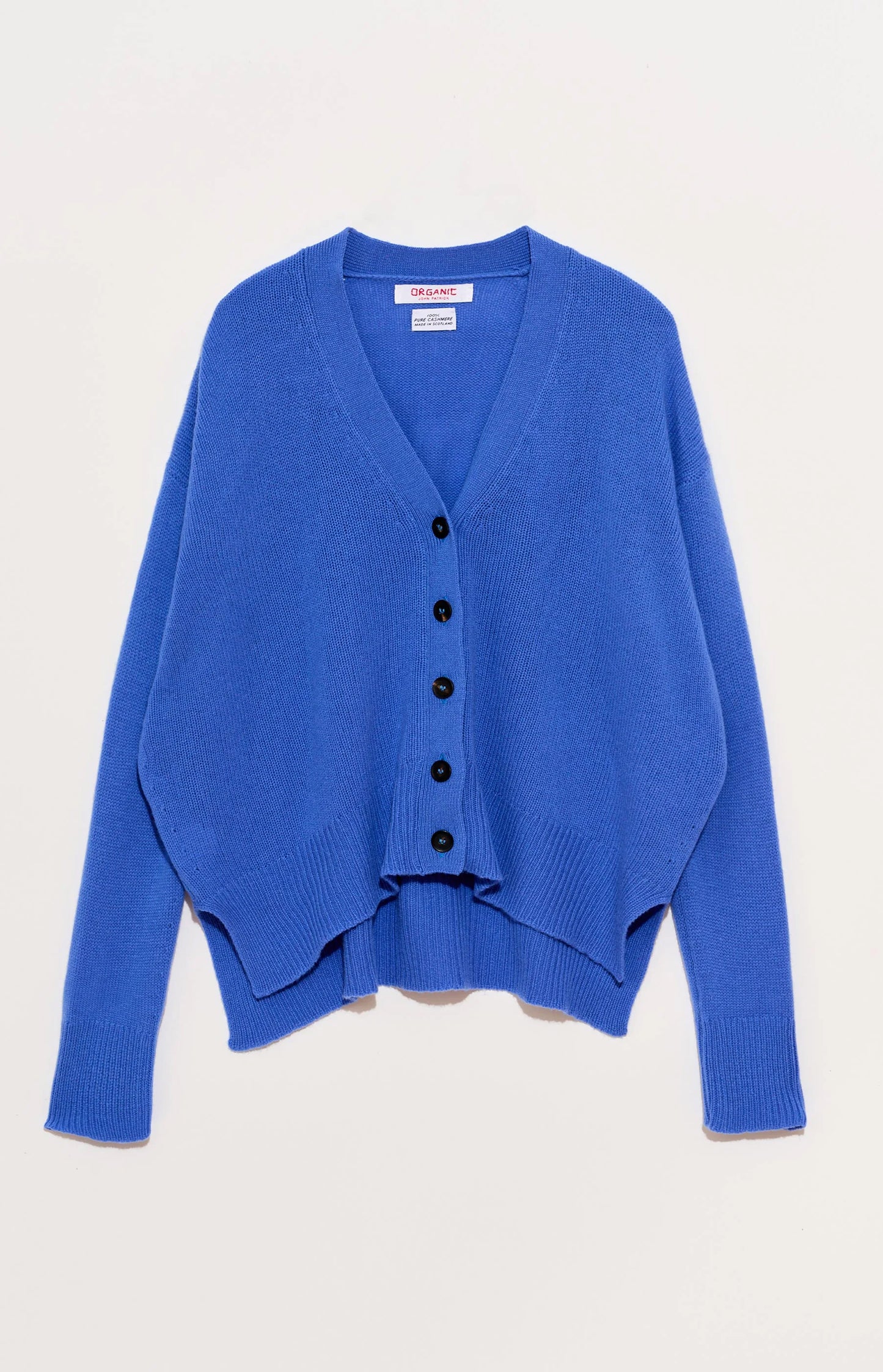 Blue Cashmere Cardigan