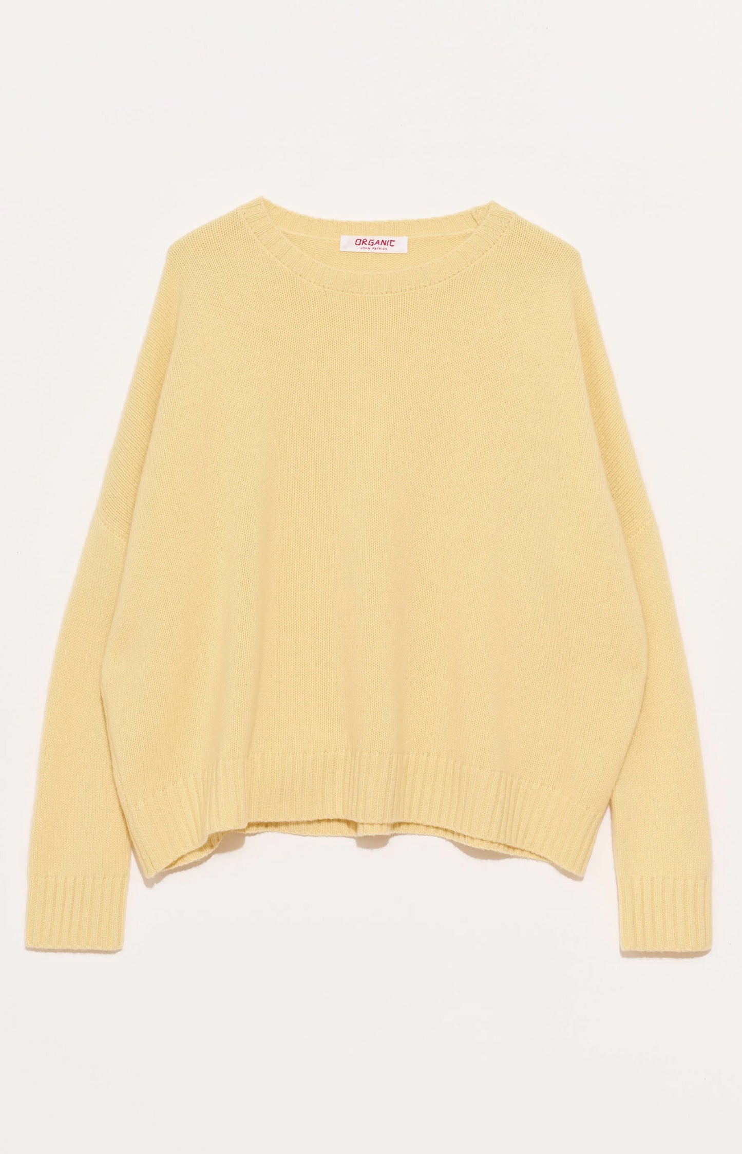 Yellow Cashmere Pullover