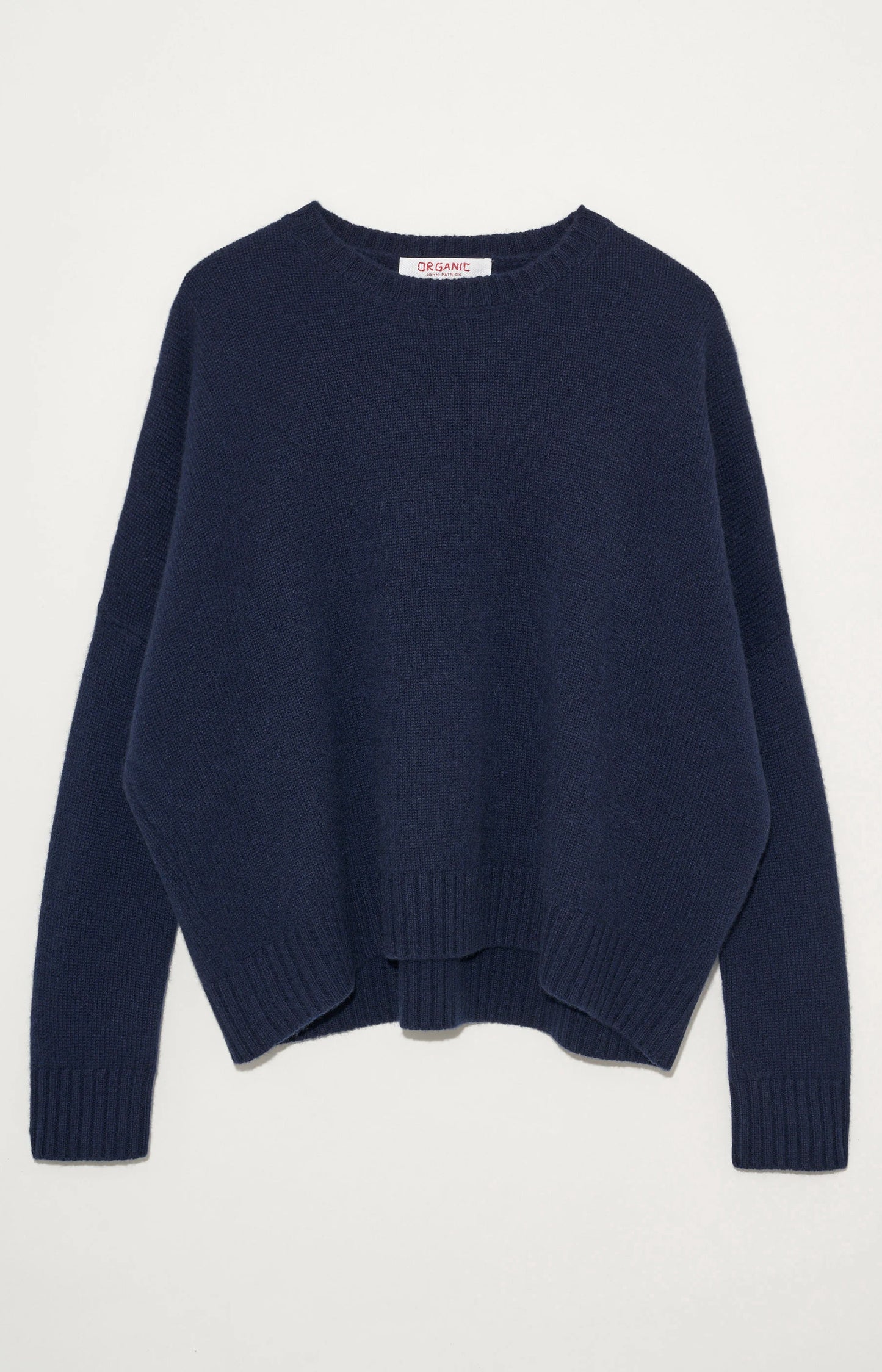 Navy Cashmere Pullover