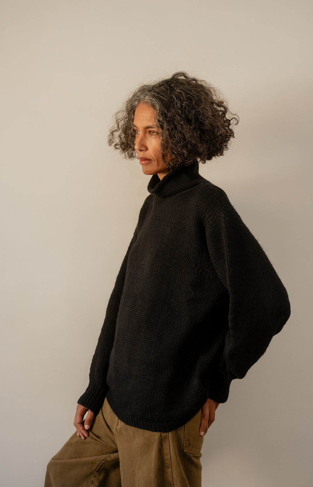 Black Willerby Sweater