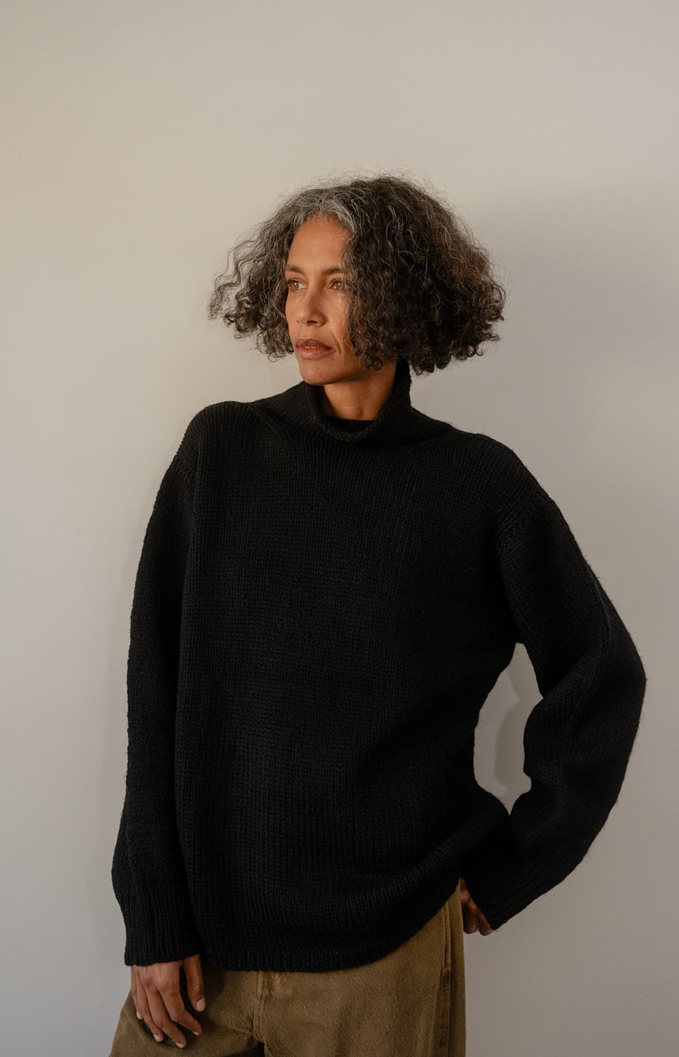 Black Willerby Sweater