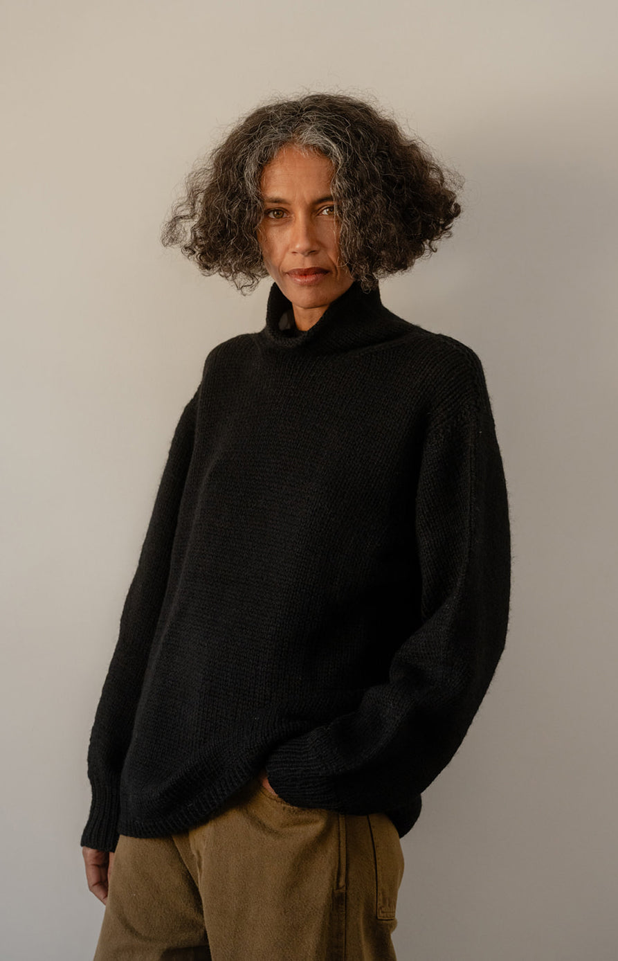Black Willerby Sweater