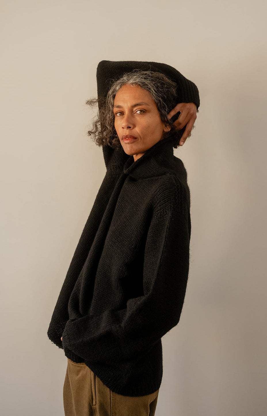 Black Willerby Sweater