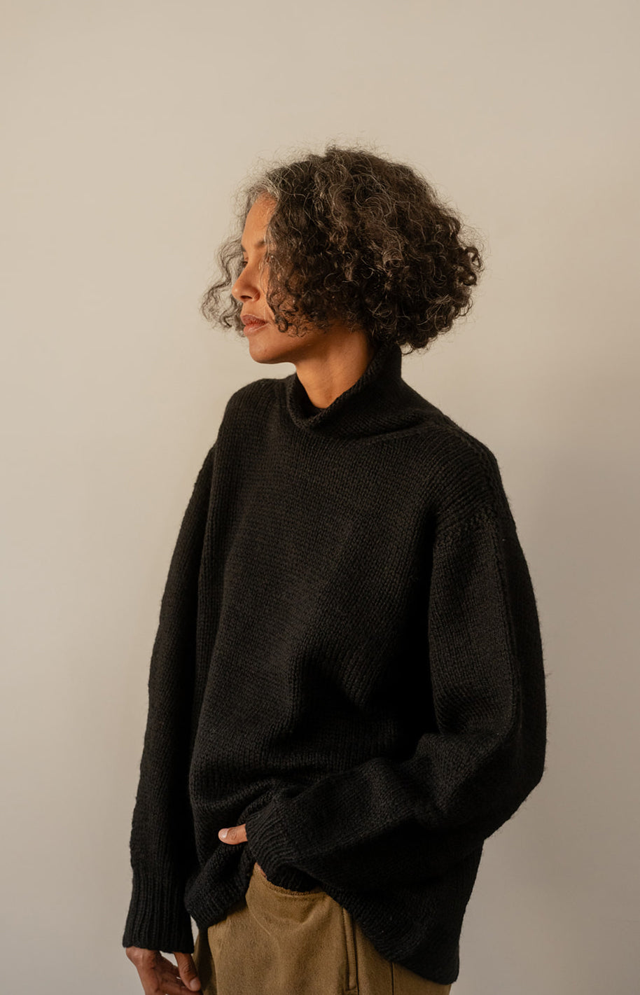 Black Willerby Sweater