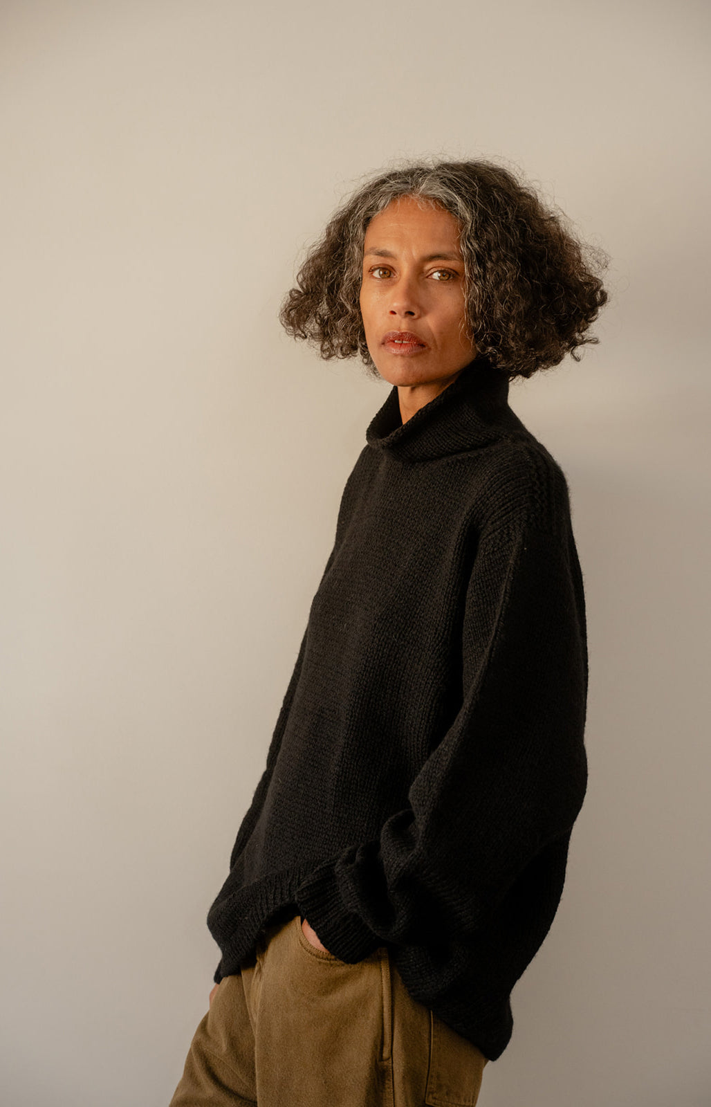 Black Willerby Sweater