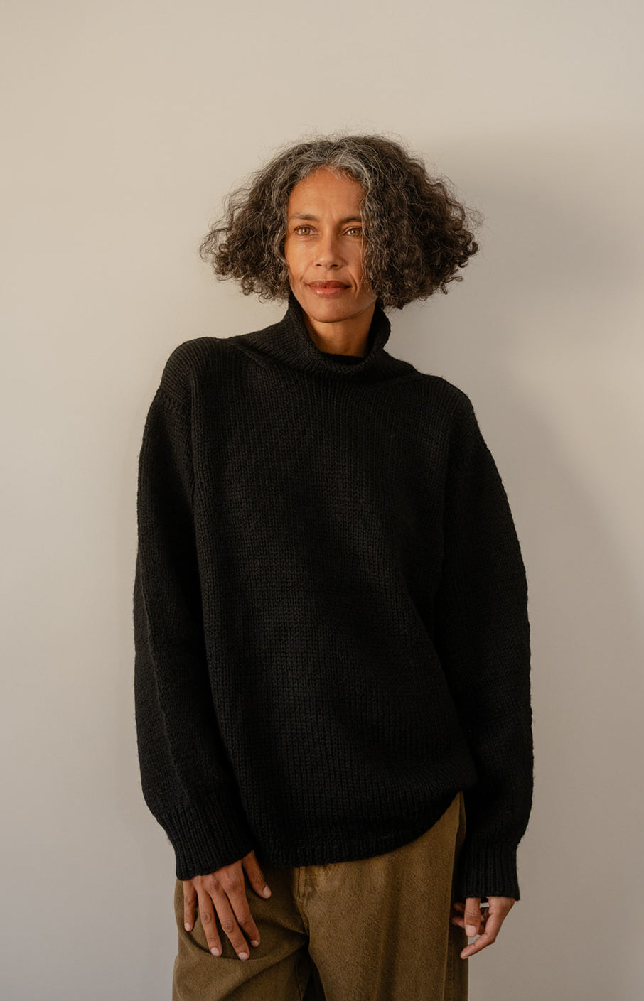 Black Willerby Sweater