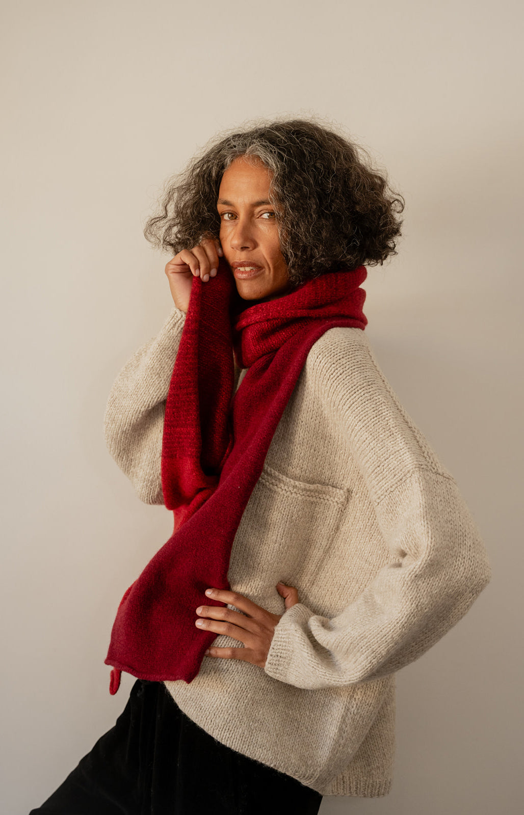 Moorland Reds Porthowan Scarf