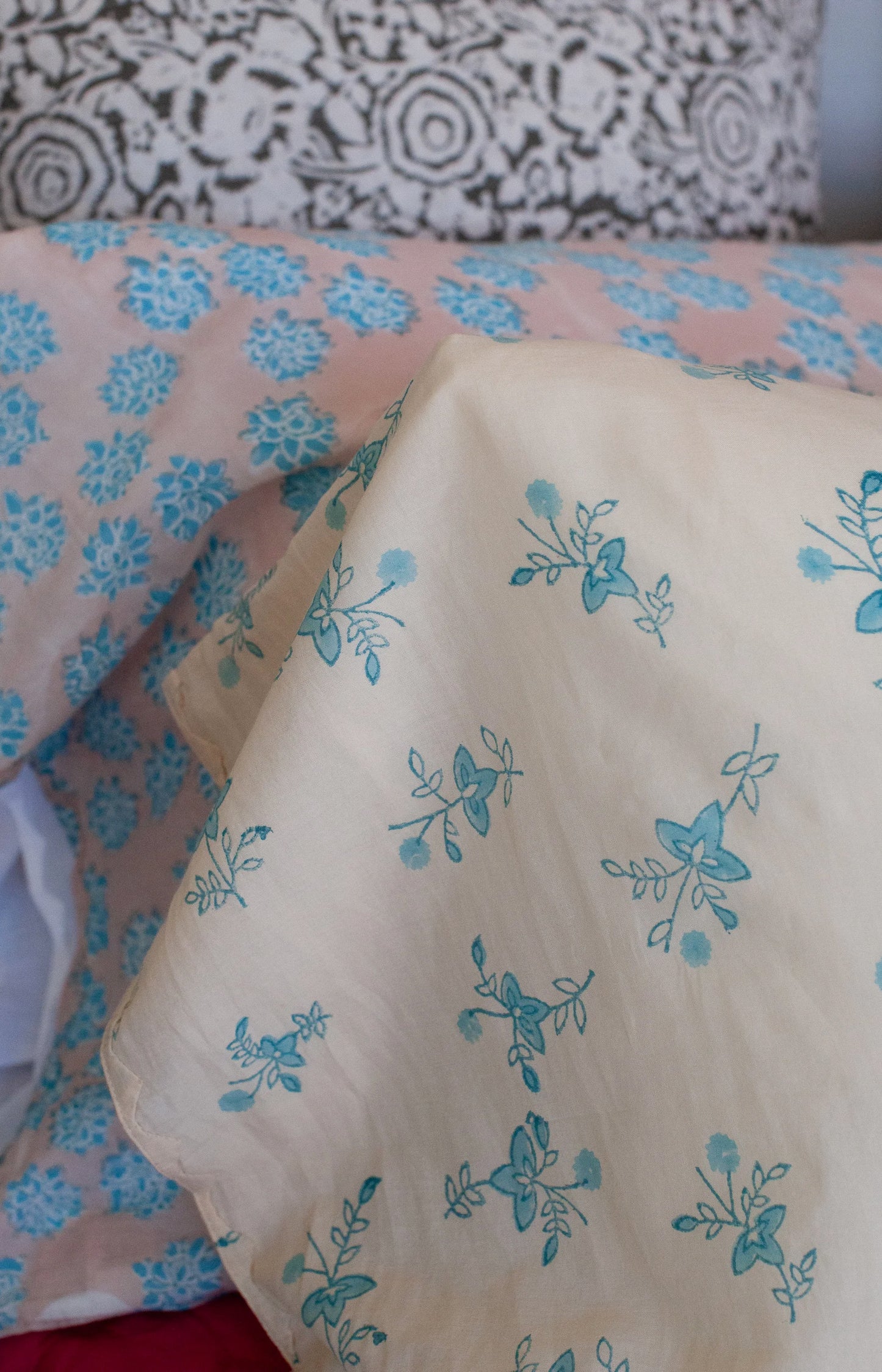 Antique Floral Pillowcases