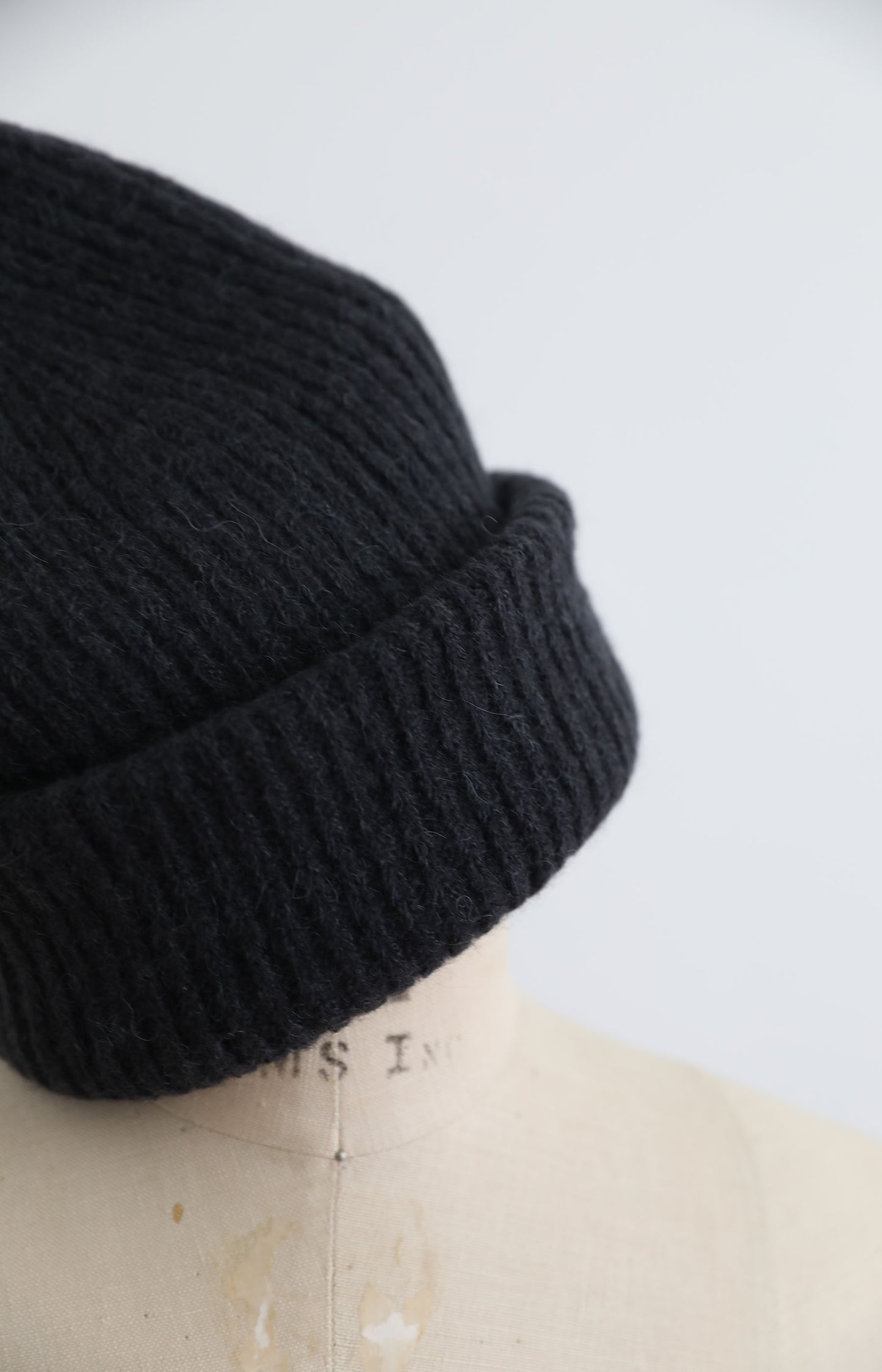 Ink Soft Ribbed Beanie