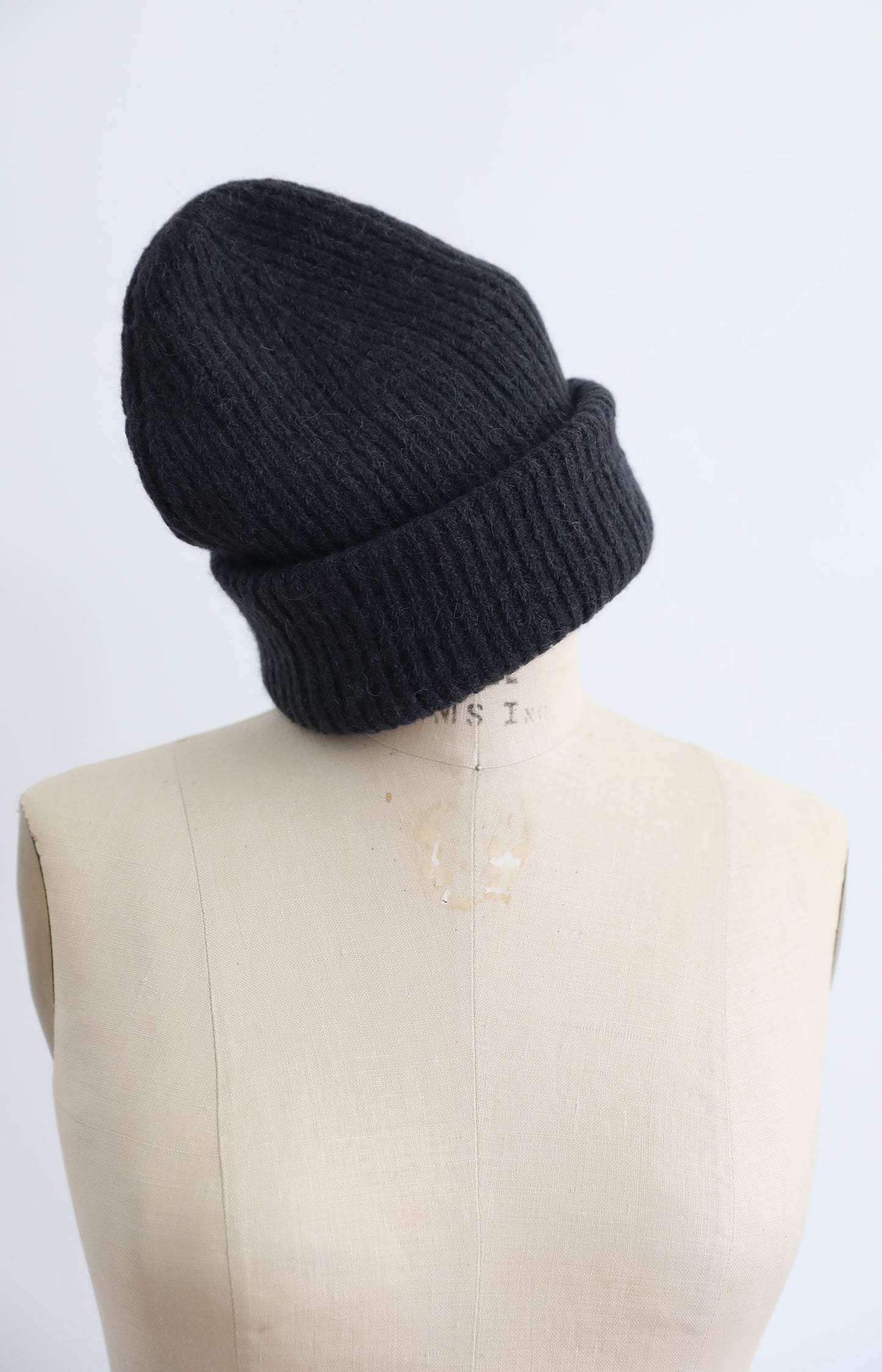 Ink Soft Ribbed Beanie