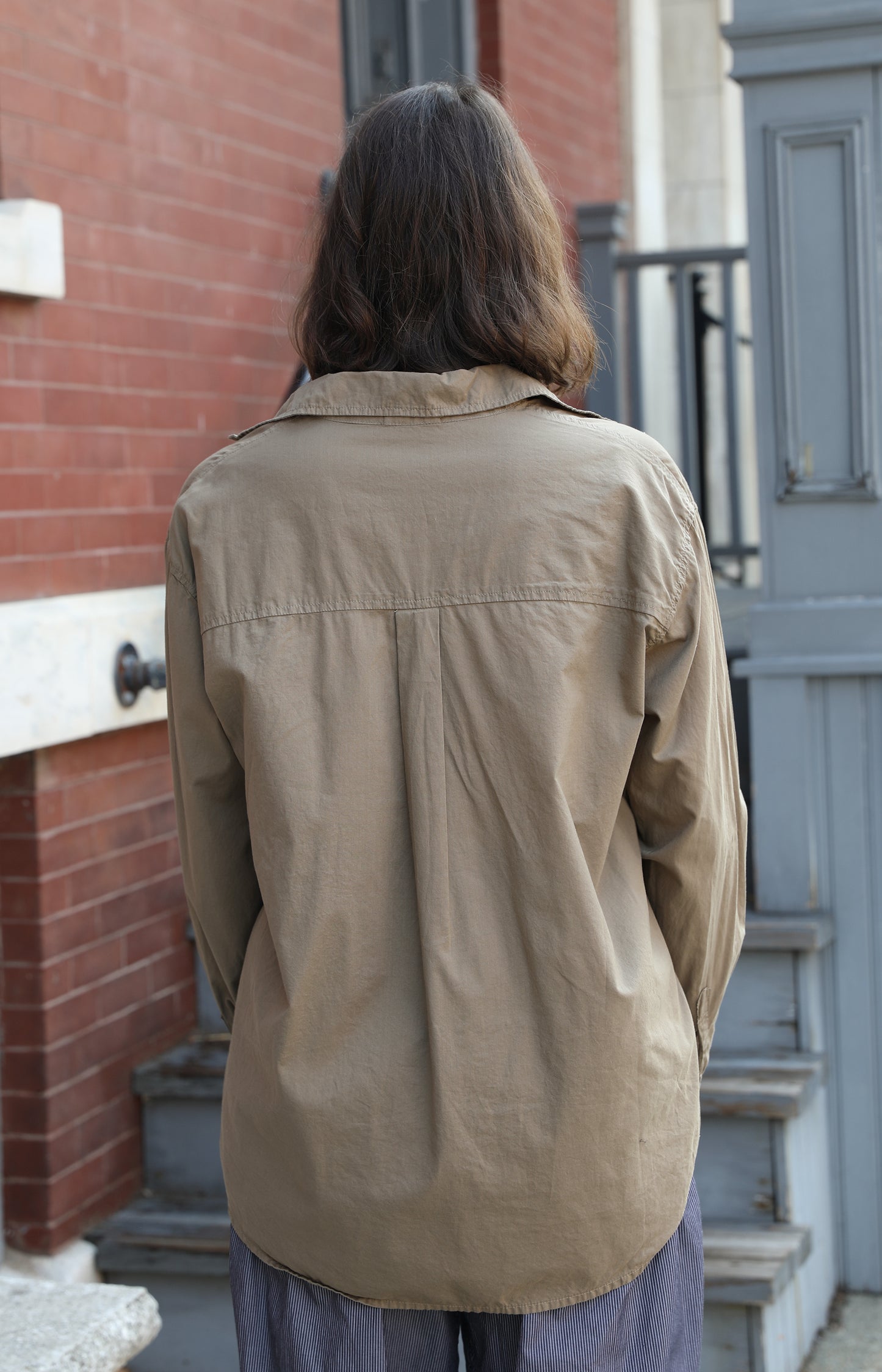 Bark Cotton Voile Shirt