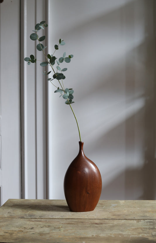 Wood Bud Vase