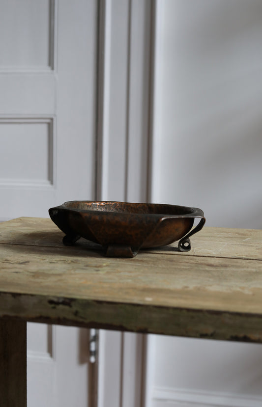 Hand Hammered Copper Catchall