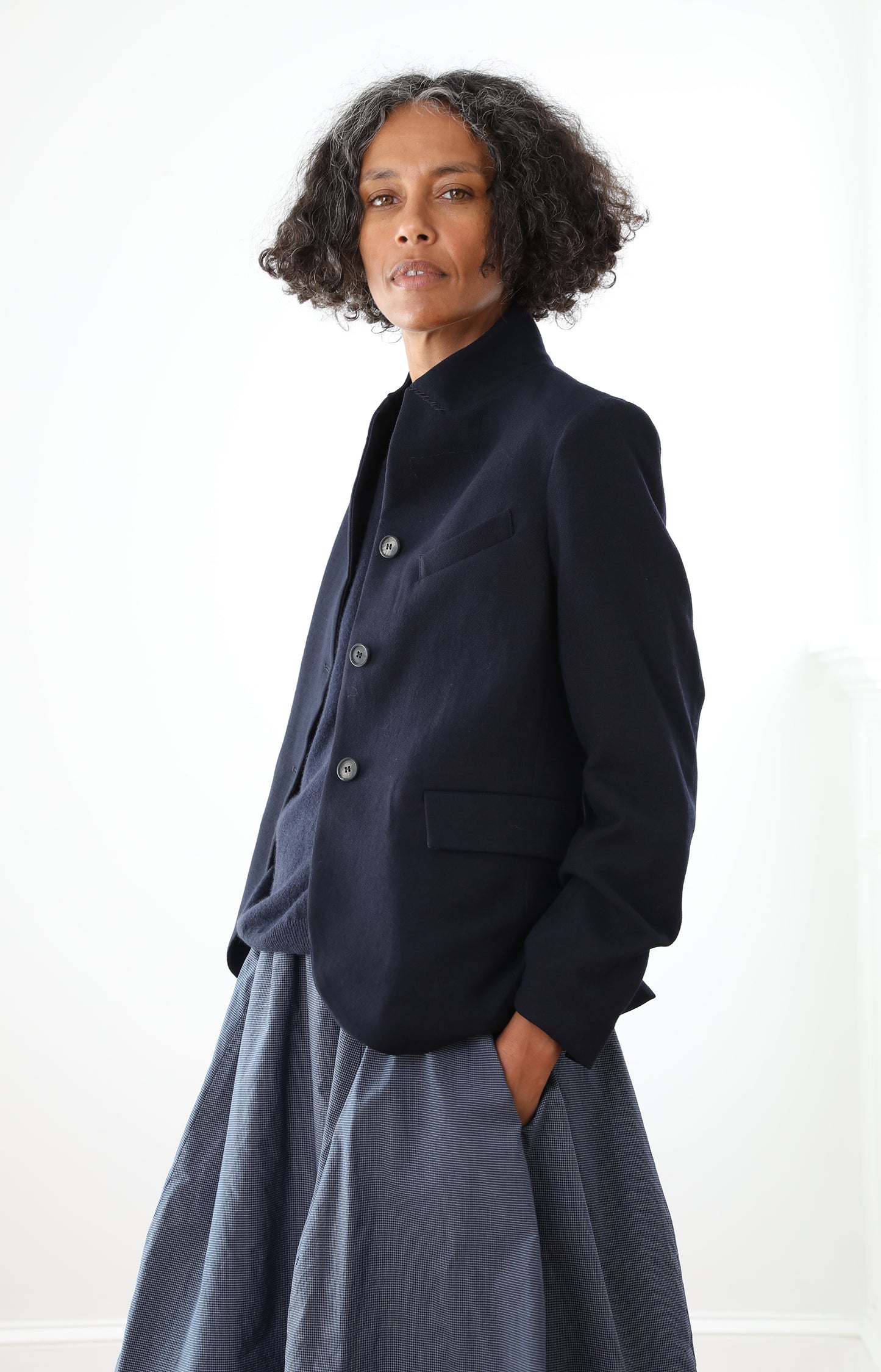 Navy Tyrol Jacket