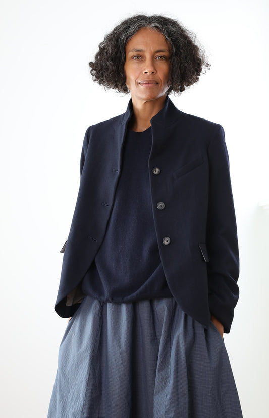 Navy Tyrol Jacket