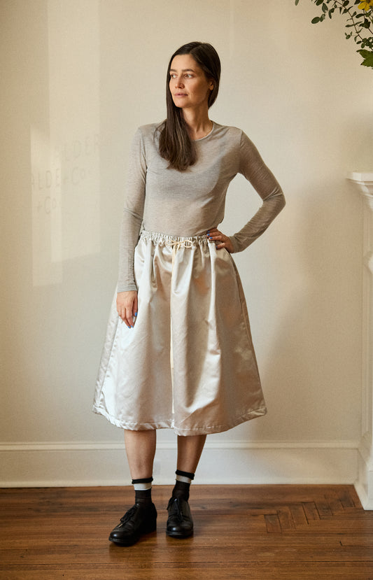 Silver Caracoto Skirt