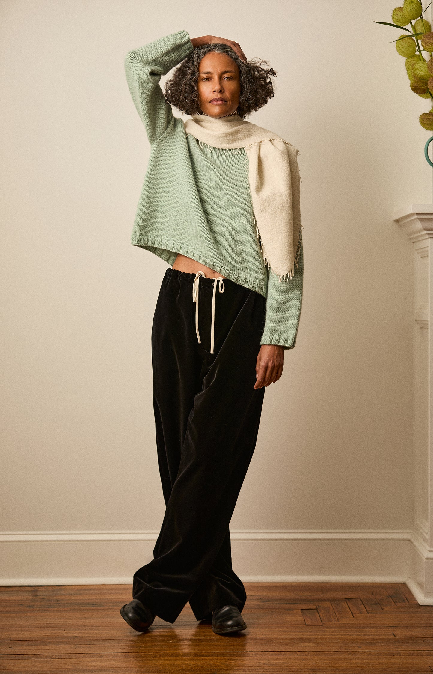 Mint Green Jardim Sweater