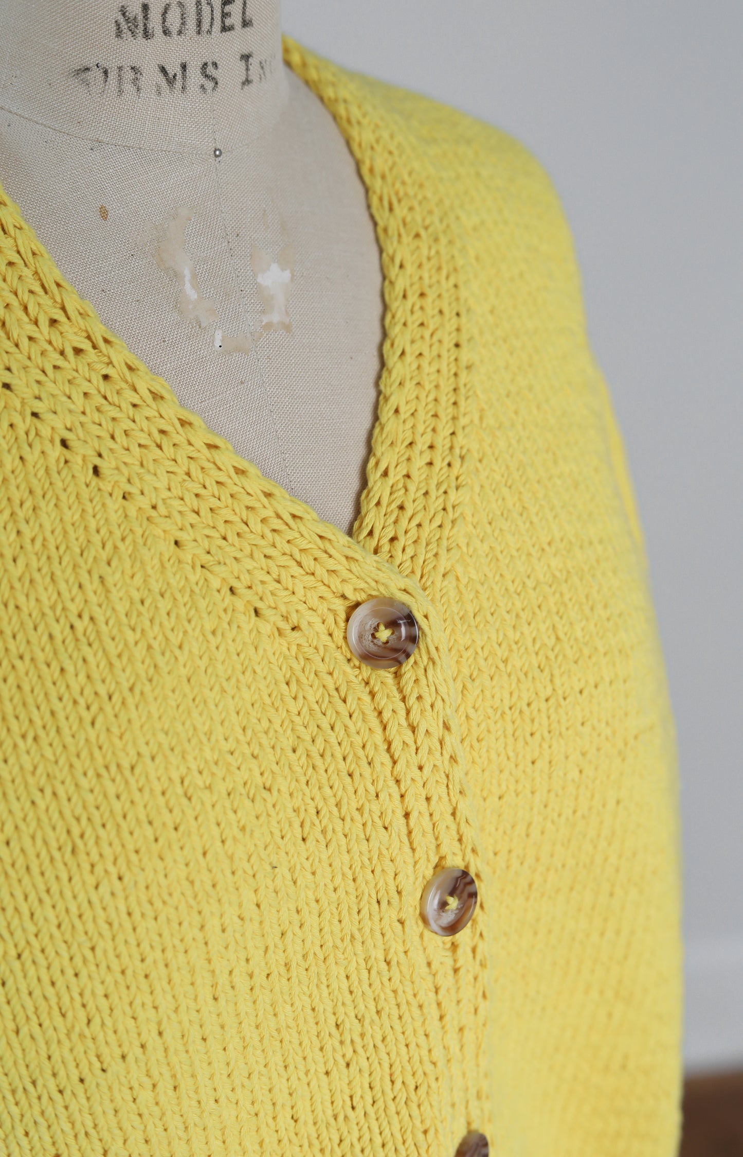 Nino Yellow Cardigan