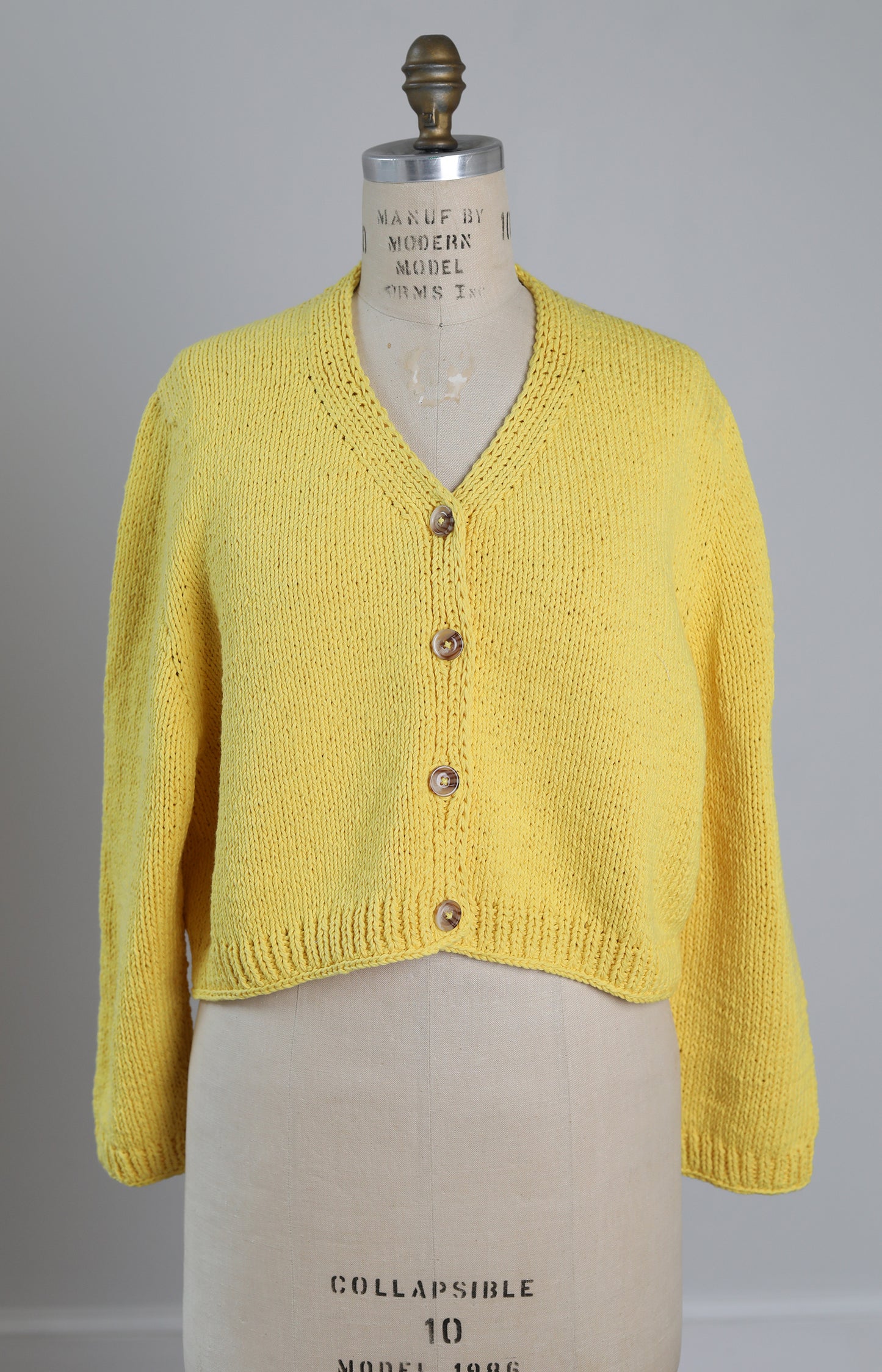 Nino Yellow Cardigan