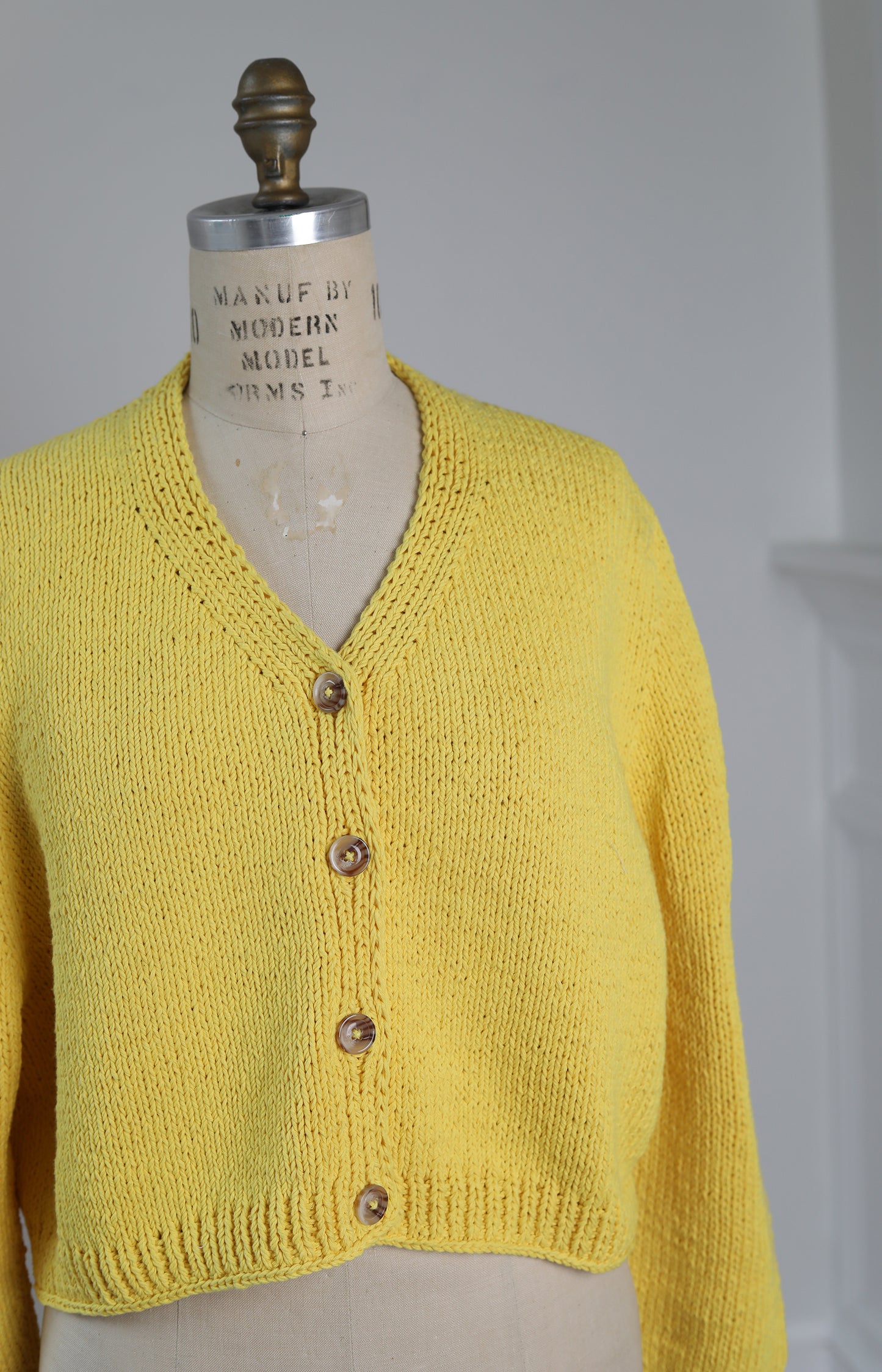 Nino Yellow Cardigan