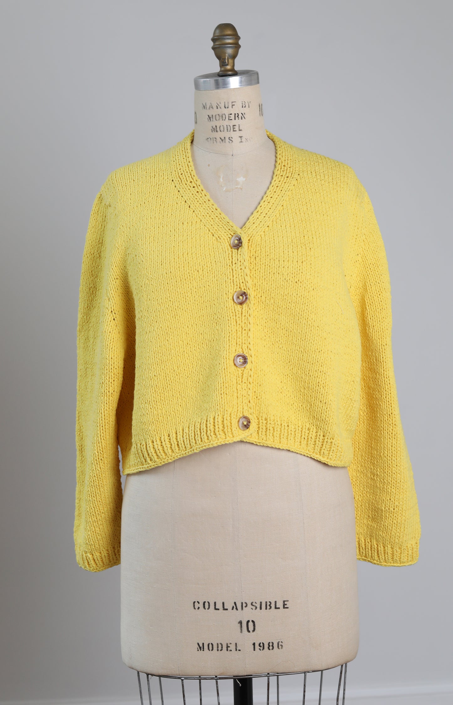 Nino Yellow Cardigan