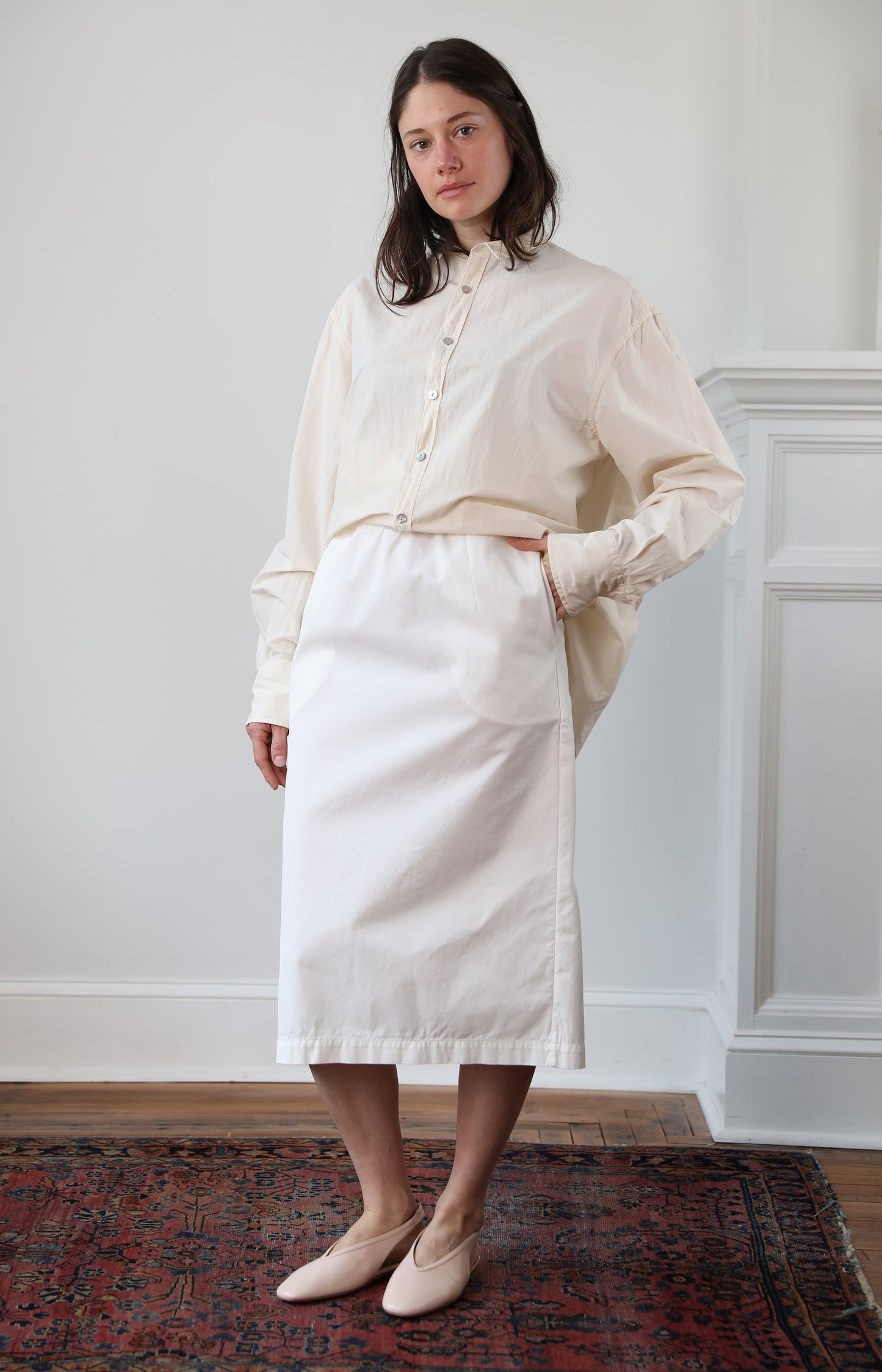 White Lunghetta Skirt
