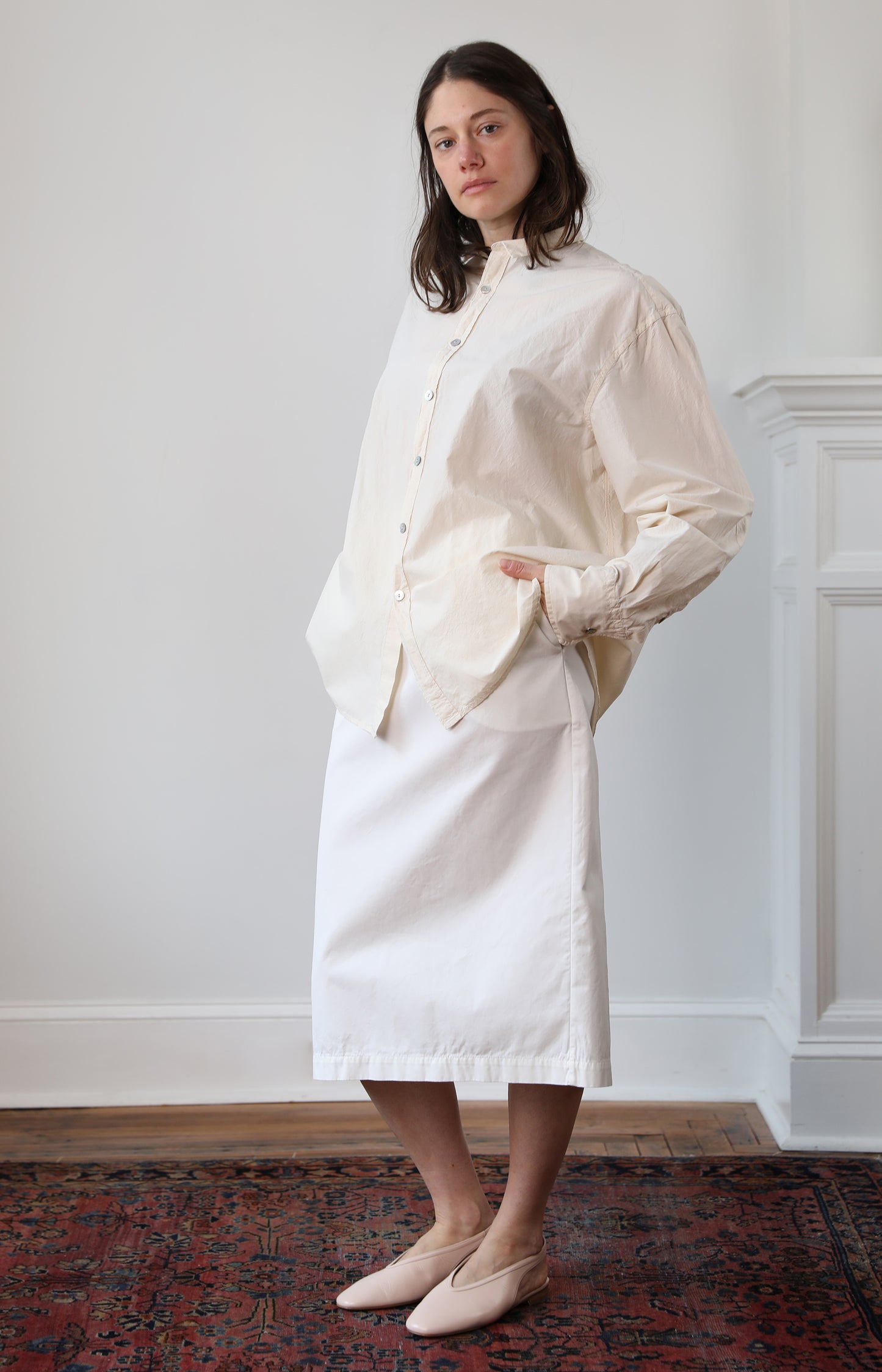 White Lunghetta Skirt