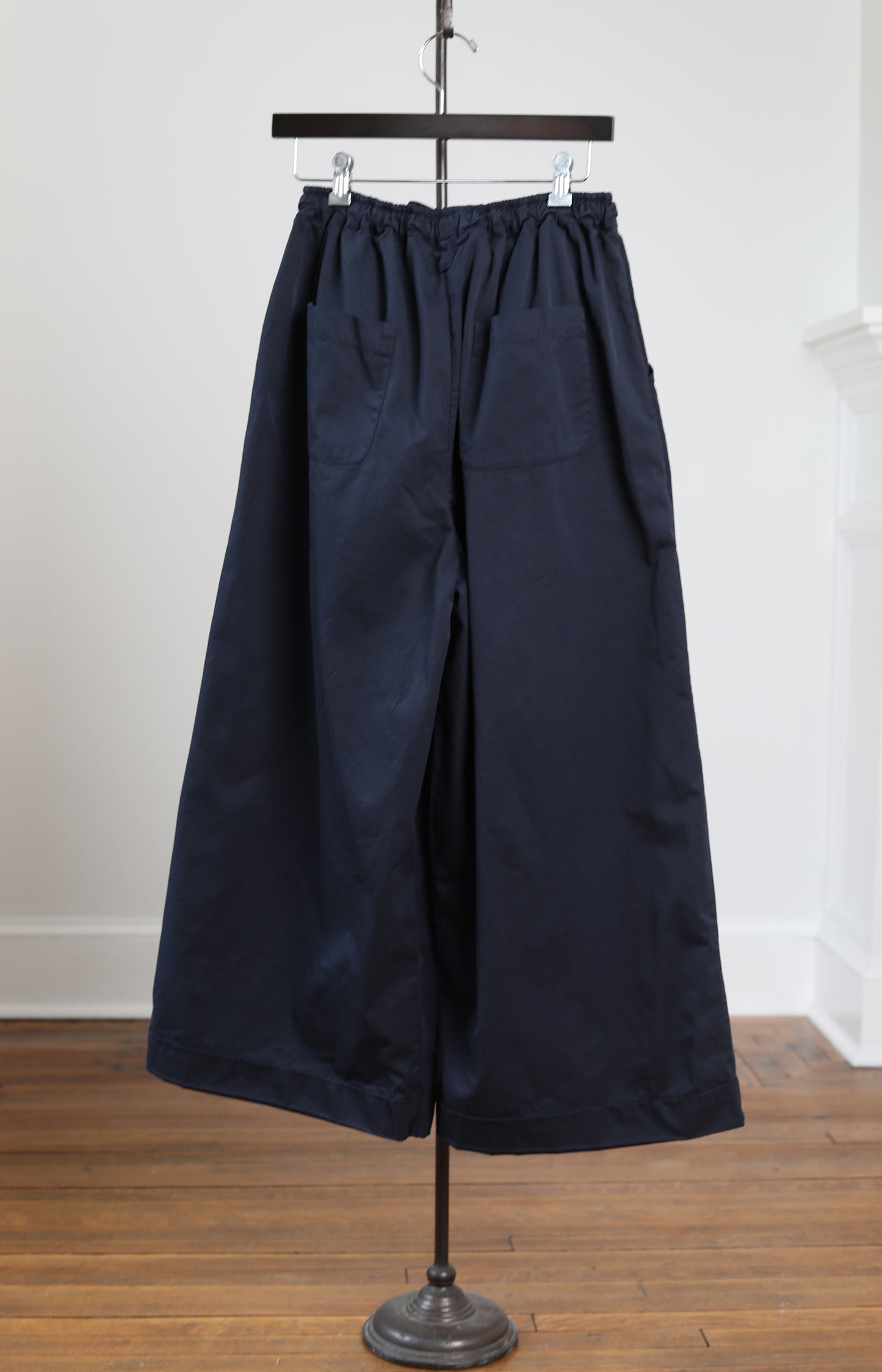 Cama Palazzo Navy Pants