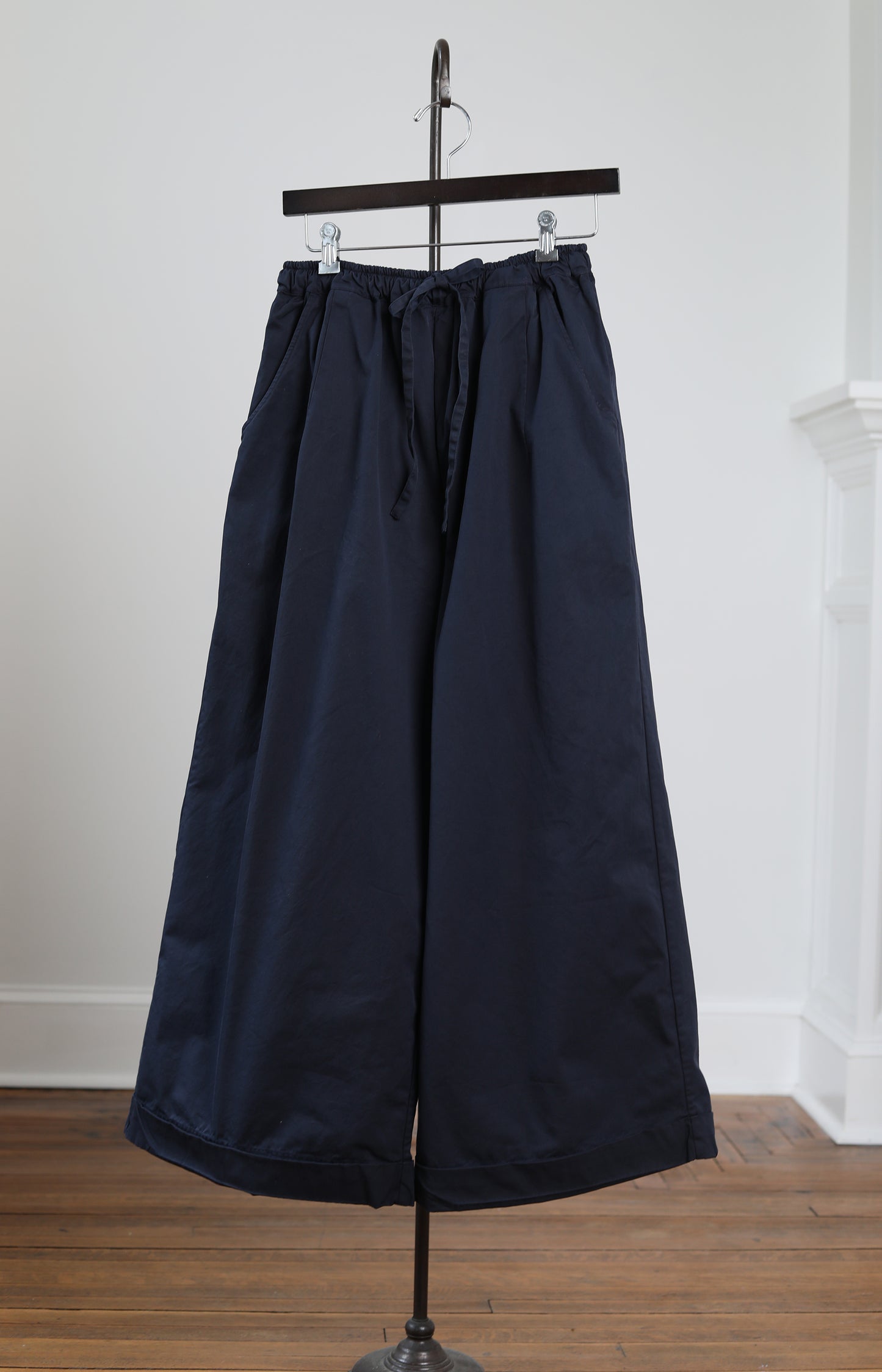 Cama Palazzo Navy Pants