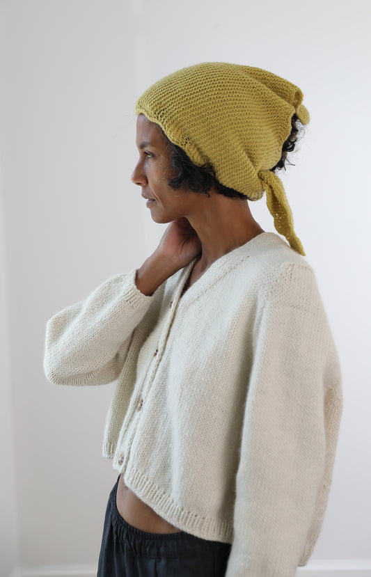 Yellow Mini Ondine Scarf