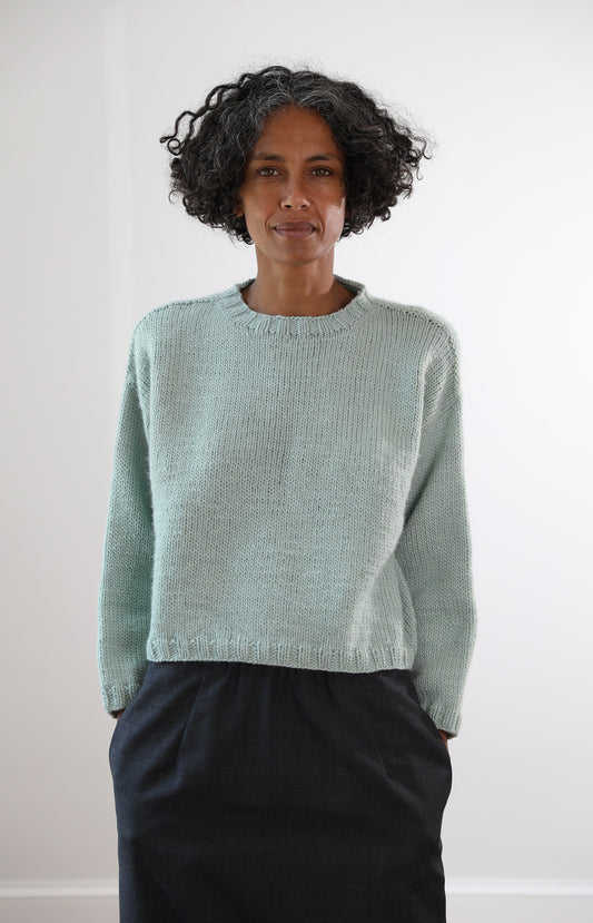 Mint Green Jardim Sweater