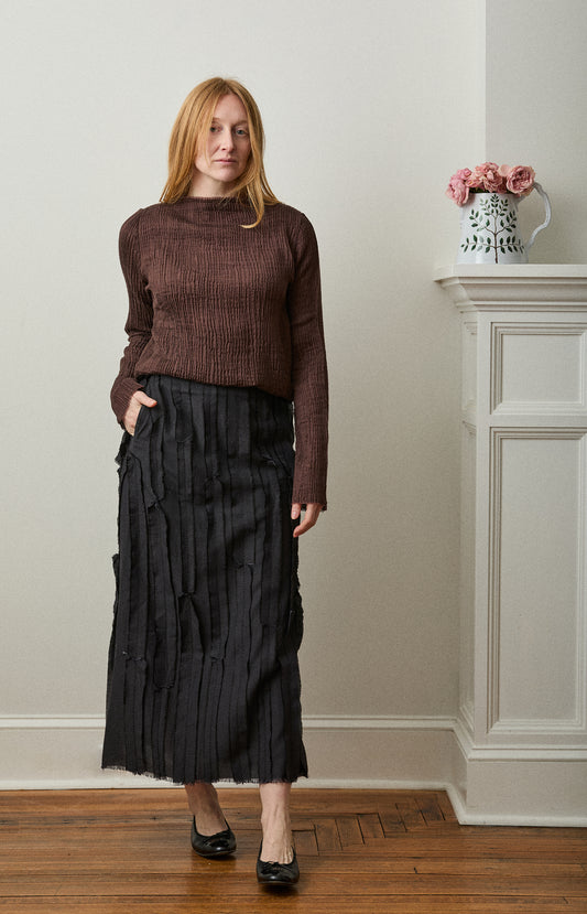 Spring Earth Feather Top