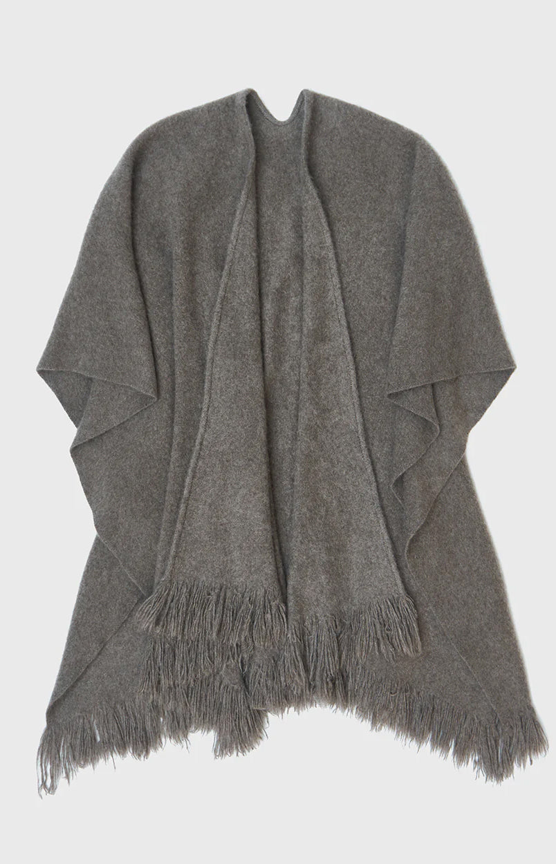 Natural Yak Grey Split Cape